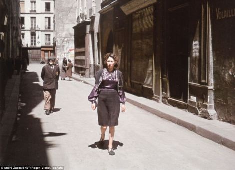 Paris France under german occupation french girls