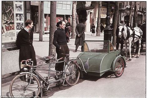 Paris France under nazi occupation french men